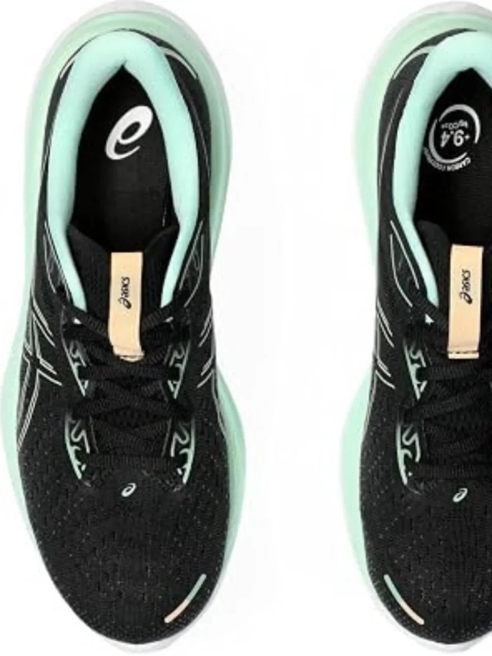 ASICS GEL-Cumulus 26 Women's Running Shoes Size 7.5 - Black/Mint Tint (1012B599)